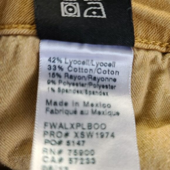 Big Star Gray/ Camel Skinny Alex Jeans - Picture 5 of 7